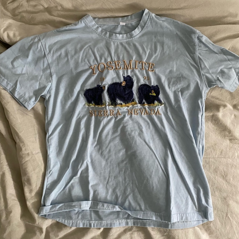 yosemite embroidered t shirt